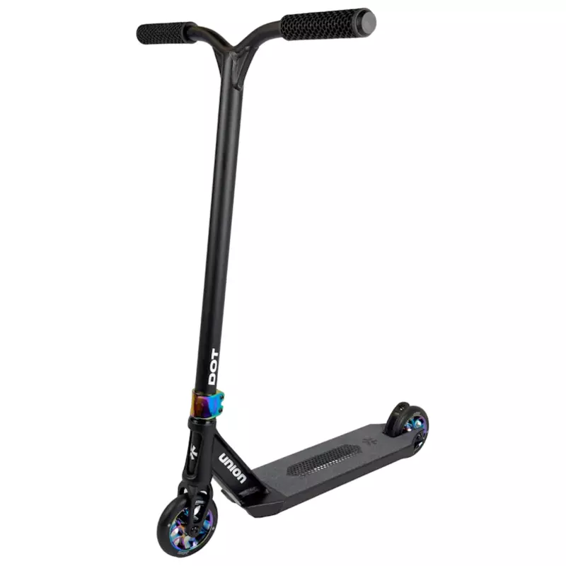 Union Dot L Scooter melns/neohroms
