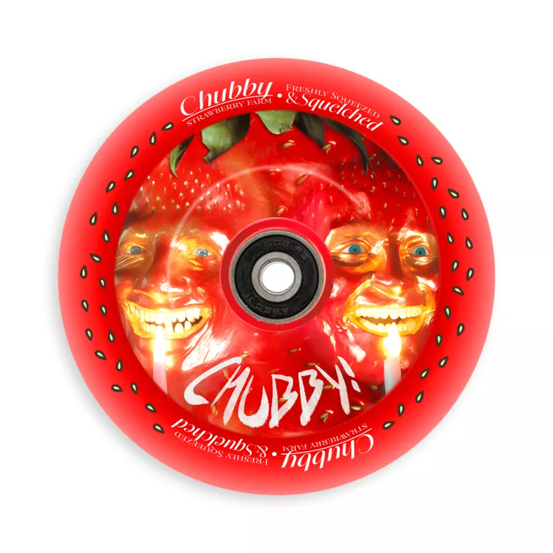 CHUBBY Wheels Melo - zemeņu ferma 110mm