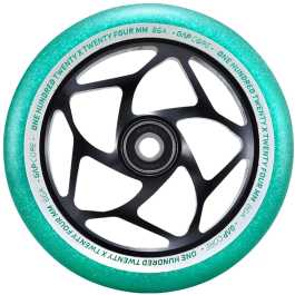 Riteņpāris 120 mm, vāciņš Jade