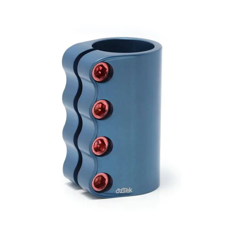Aztek Ember SCS Pro Scooter Clamp Blue