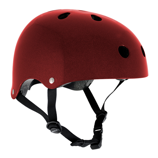 SFR ķivere XXS/XS 49-52cm metāliski sarkana