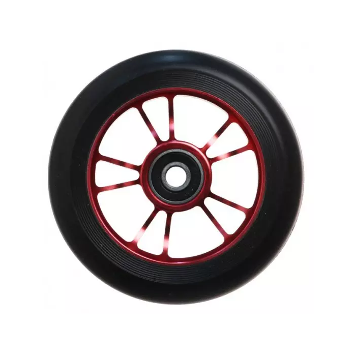 100mm riteņpāris sarkans