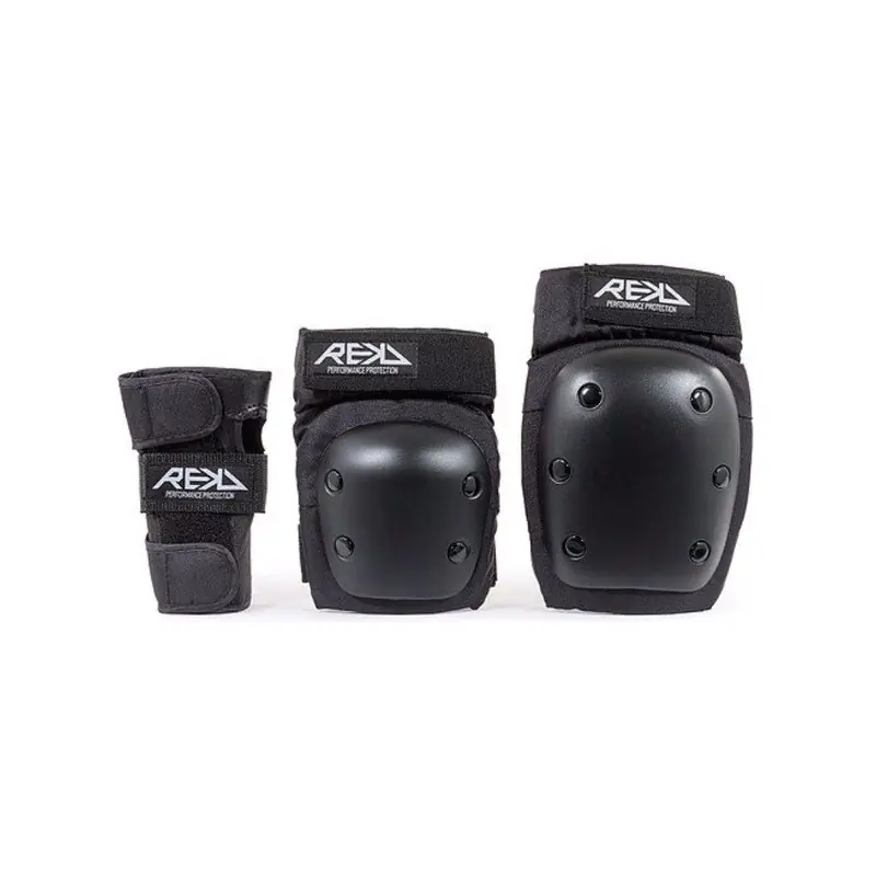 REKD Heavy Duty Triple Pad Set Black M