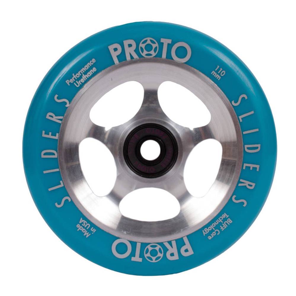 Proto Sliders Starbright Pro Scooter Wheels 2 Iepakojums Zils