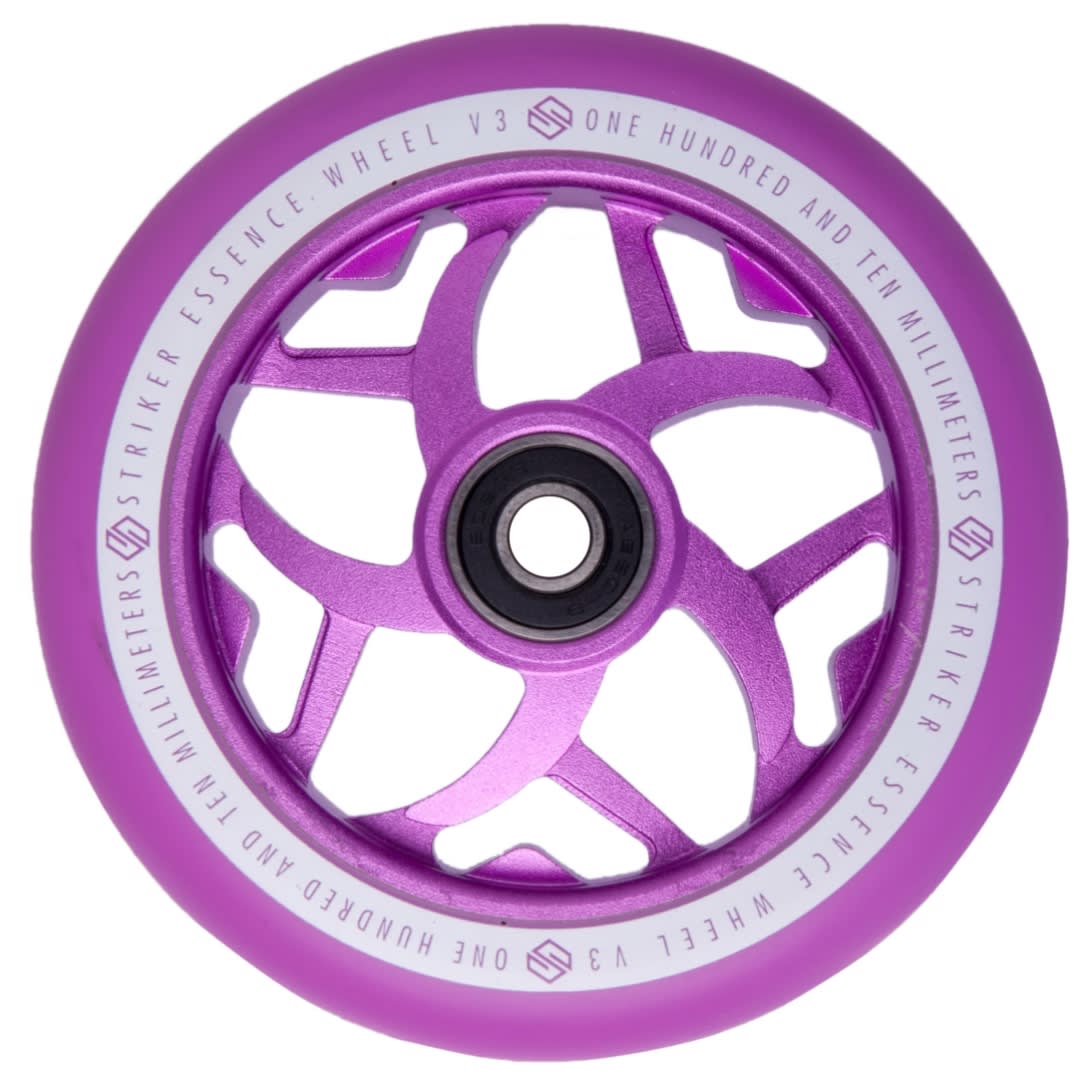 Straiker būtība V3 Colorblast Pro Scooter Wheel (110mm-Violet)