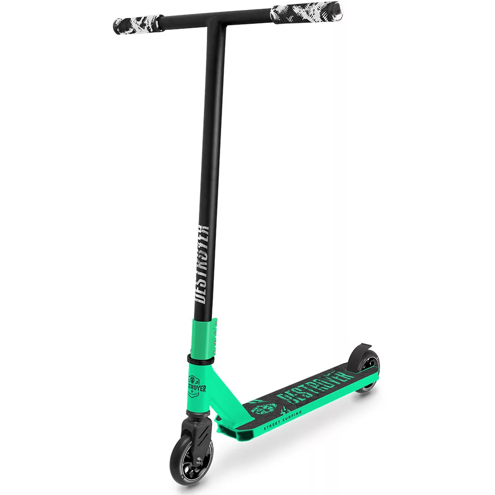Surfing iznīcinātājs V2 Scooter - Crack Green