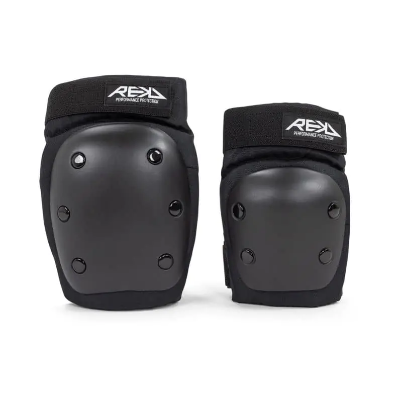REKD Youth Heavy Duty Double Pad Set Black L