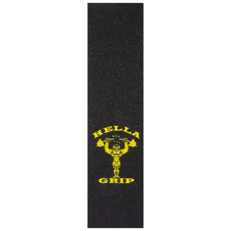 Hella Grip Hella Yoked Pro Scooter Grip Tape Yellow