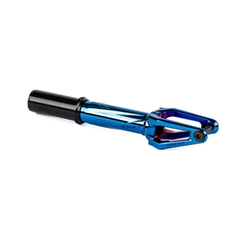 Etic Pro Scooter Fork Merrow v3 IHC Blue Chrome
