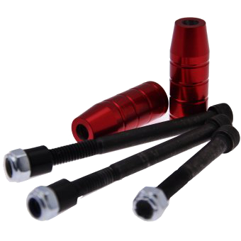 Lucky SMX Pegs Red