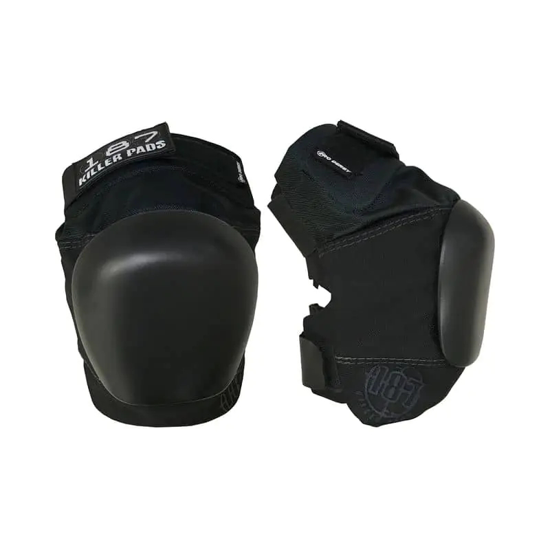 187 Killer Pads Pro Derby Knee Black S ADULT