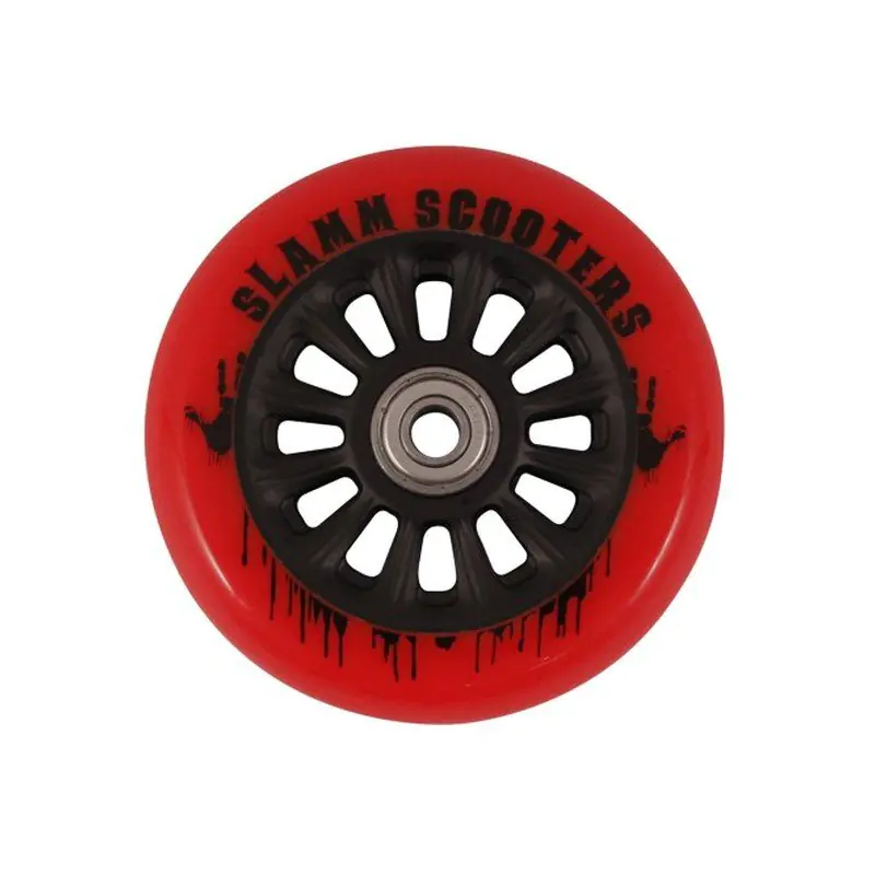 Slamm 100mm Ny- Core riteņu sarkans