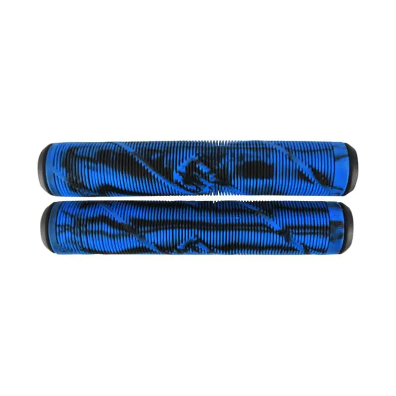 Uzbrucējs Biezs logo Pro Scooter Grips melns/zils
