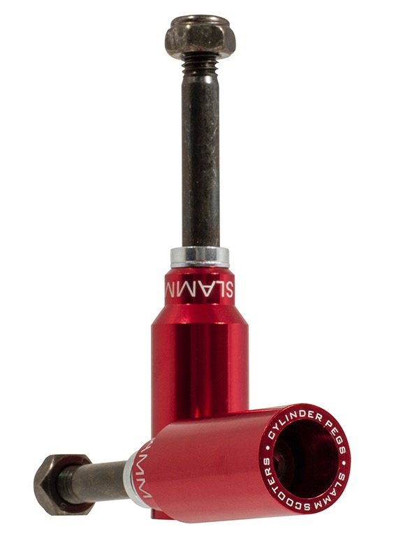Slamm Cylinder Pegs Red