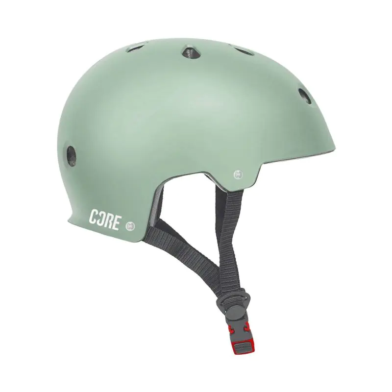 CORE Action Sports Helmet S-M Army Green Khaki