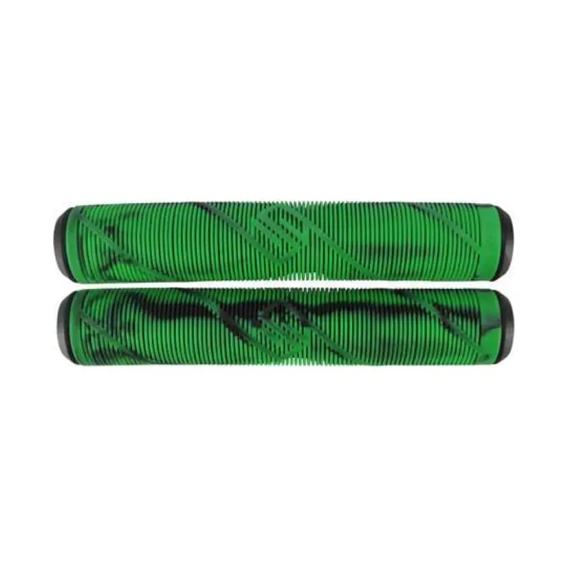 Straikers Biezs Logo Pro Scooter Grips melns/ zaļš
